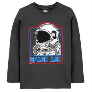 OSHKOSH Boys Space Ace Astronaut Tee Shirt 5